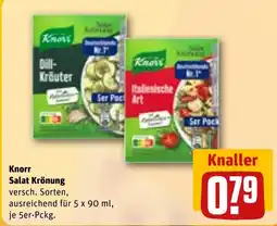 REWE DE Know Salat Krönung tilbud