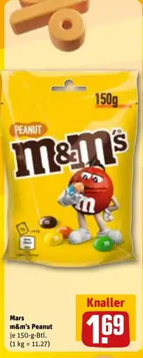 REWE DE Mars m&m's Peanut tilbud