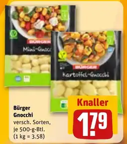 REWE DE Bürger Gnocchi tilbud
