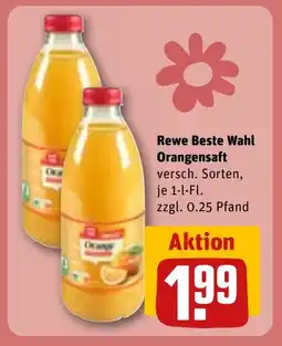 REWE DE Rewe Beste Wahl Orangensaft tilbud