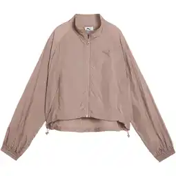 Sport 24 PUMA Her Relaxed Full-Zip Woven Track Top Dame tilbud