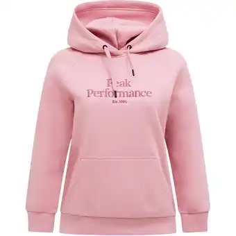 Sport 24 Peak Performance Original Hættetrøje Dame tilbud
