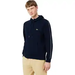 Sport 24 Lacoste Logo Stripe Zipped Hættetrøje Herre tilbud