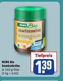 REWE DE REWE Bio Gemüsebrühe tilbud