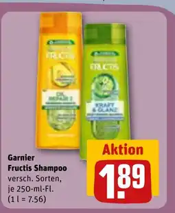 REWE DE Garnier Fructis Shampoo tilbud