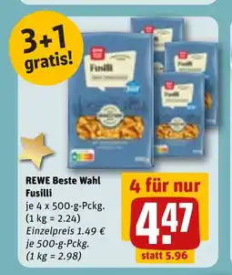 REWE DE REWE Beste Wahl Fusilli tilbud