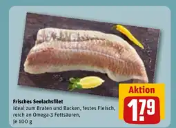 REWE DE Frisches Seelachsfilet tilbud