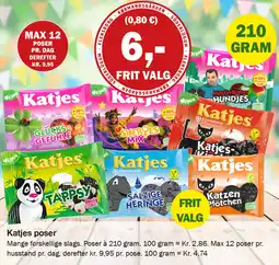 Købmandsgården Katjes poser tilbud