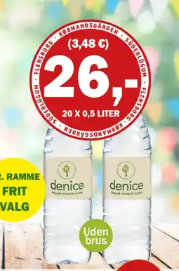 Købmandsgården Denice Kildevand tilbud