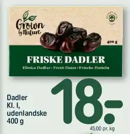 REMA 1000 Friske dadler tilbud