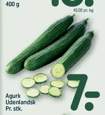 REMA 1000 Agurk tilbud