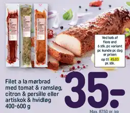 REMA 1000 Filet a la mørbrad tilbud