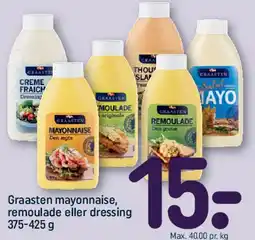 REMA 1000 Graasten mayonnaise, remoulade eller dressing tilbud