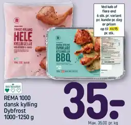 REMA 1000 REMA 1000 dansk kylling tilbud