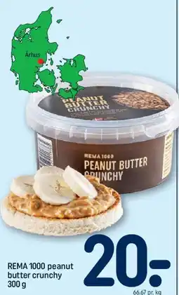 REMA 1000 REMA 1000 peanut butter crunchy tilbud