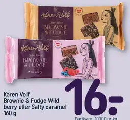 REMA 1000 Karen Volf Brownie & Fudge tilbud
