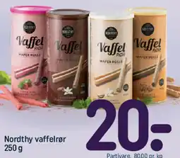 REMA 1000 Nordthy vaffelrør tilbud