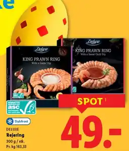 Lidl Deluxe Rejering (King Prawn Ring) tilbud
