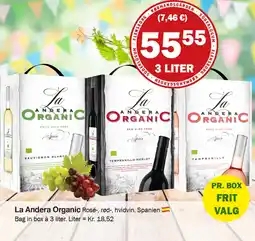 Købmandsgården La Andera Organic tilbud