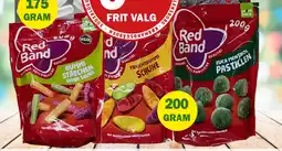 Købmandsgården Red Band Poser tilbud