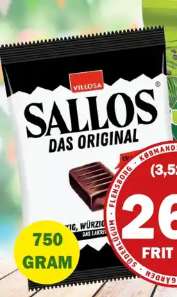 Købmandsgården Villosa Sallos tilbud