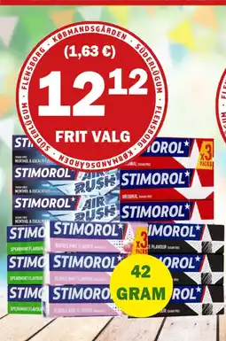 Købmandsgården Stimorol 3-pak tilbud