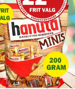 Købmandsgården Hanuta Minis tilbud