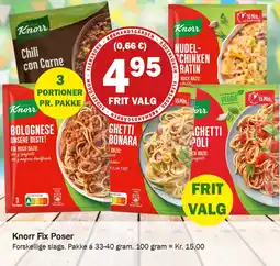 Købmandsgården Knorr Fix Poser tilbud