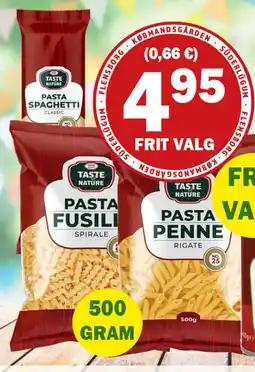 Købmandsgården Taste of Nature Pasta tilbud