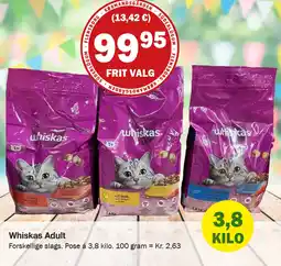 Købmandsgården Whiskas Adult tilbud