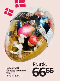 Fleggaard Hulten Fyldt Påskeæg Premium tilbud