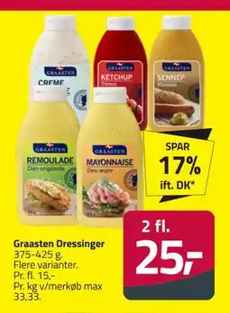 Fleggaard Graasten Dressinger tilbud