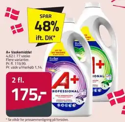Fleggaard A+ Vaskemiddel tilbud