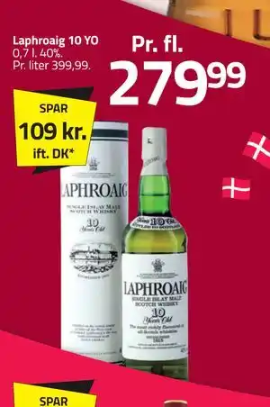 Fleggaard Laphroaig 10 YO tilbud