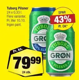 Calle Tuborg Pilsner tilbud