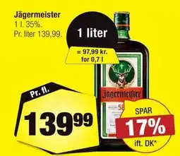 Calle Jägermeister tilbud
