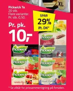 Fleggaard Pickwick Te tilbud