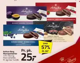 Fleggaard Anthon Berg Marcipantærter tilbud