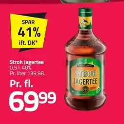 Fleggaard Stroh Jagertee tilbud