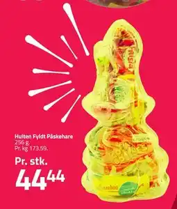 Fleggaard Hulten Fyldt Påskehare tilbud