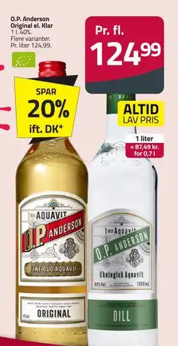 Fleggaard O.P. Anderson Original el. Klar tilbud