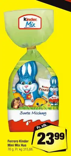 Calle Ferrero Kinder Mini Mix Hus tilbud