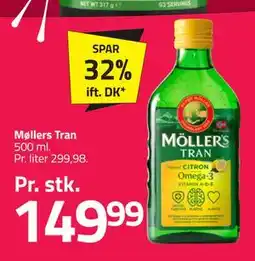 Fleggaard Møllers Tran tilbud