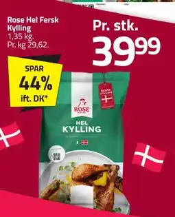 Fleggaard Rose Hel Fersk Kylling tilbud