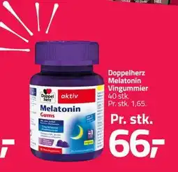 Fleggaard Doppelherz Melatonin Vingummier tilbud