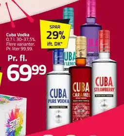 Fleggaard Cuba Vodka tilbud