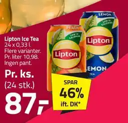 Fleggaard Lipton Ice Tea tilbud