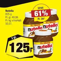 Calle Nutella tilbud