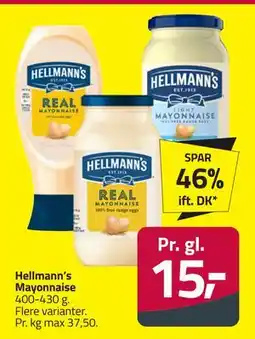 Fleggaard Hellmann’s Mayonnaise tilbud