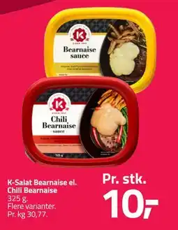 Fleggaard K-Salat Bearnaise el. Chili Bearnaise tilbud